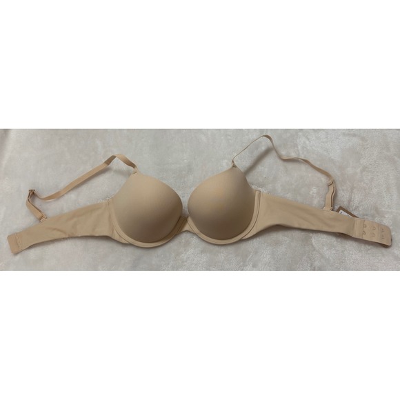 SKIMS Other - SKIMS Fits Everybody Push Up Demi Bra Sand Beige BA-DEM-9222 NWT 34B